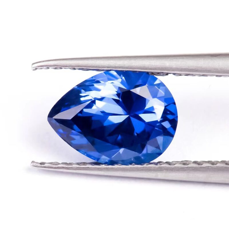 Blue Pear Lab Grown Diamond