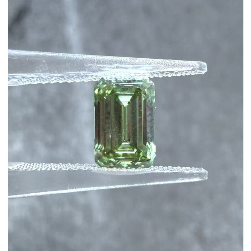 Green Emerald Lab Grown Diamond