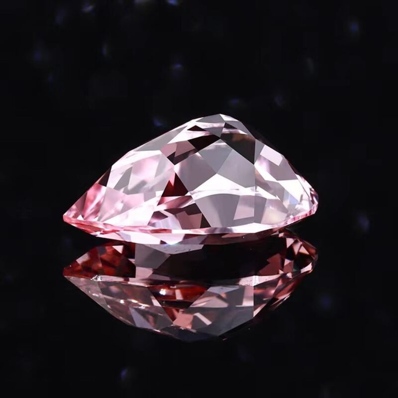 Pink Pear Lab Grown Diamond