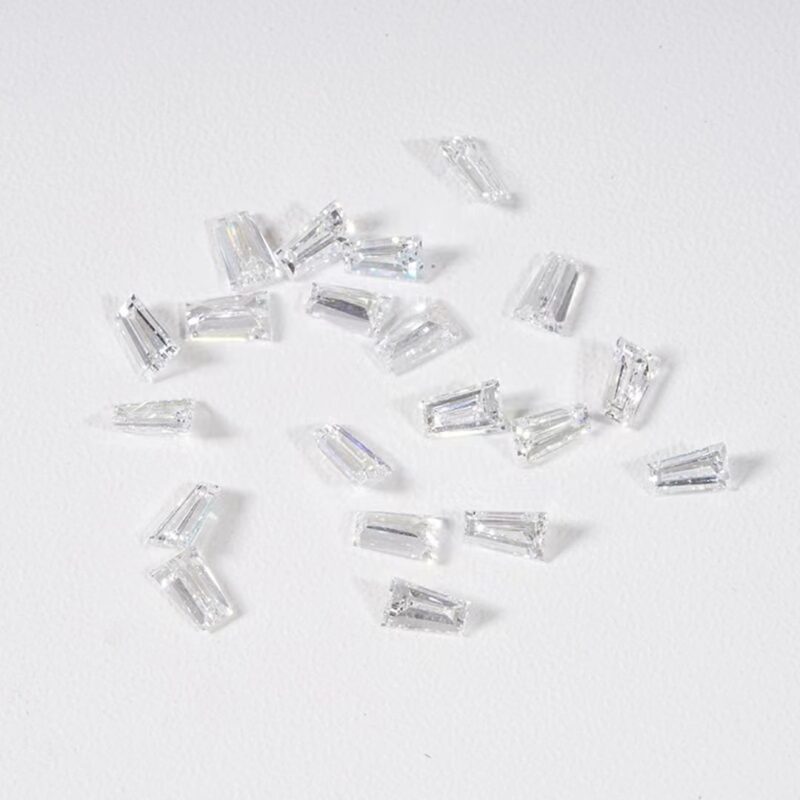 White Baguette Lab Grown Diamond