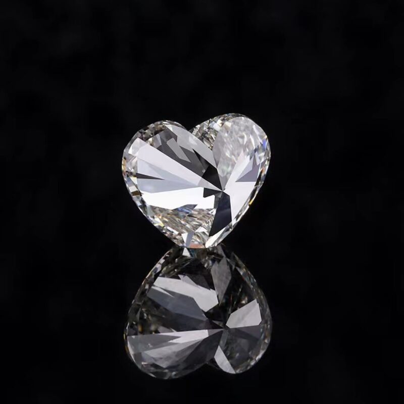White Heart Lab Grown Diamond