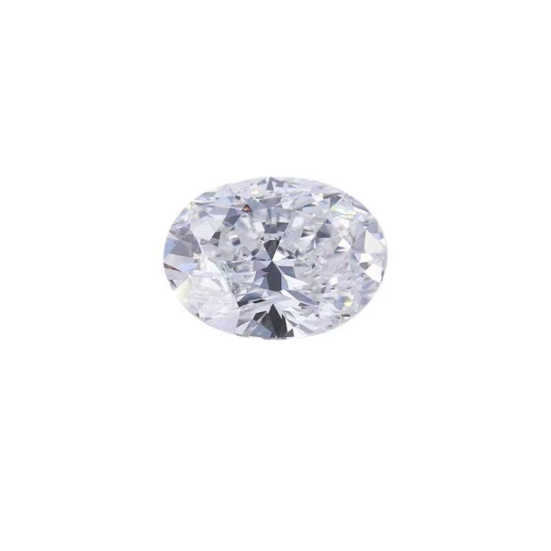 White Oval Lab Grown Diamond